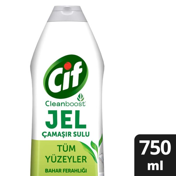 Cif Jel Tüm Yüzeyler Bahar Ferahlığı Yüzey Temizleyici 750 ml