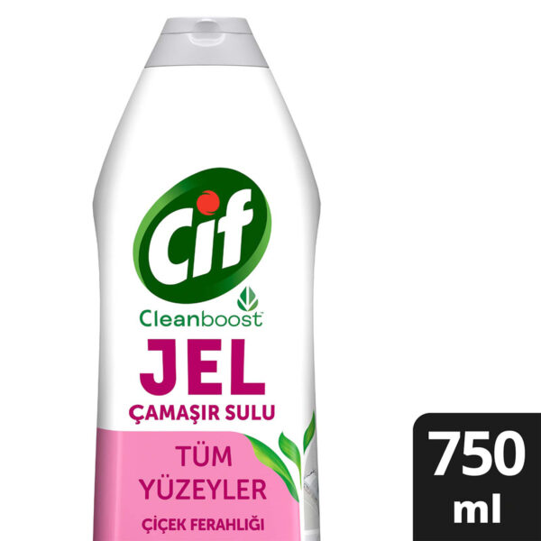 Cif Jel Tüm Yüzeyler Çiçek Ferahlığı Yüzey Temizleyici 750 ml