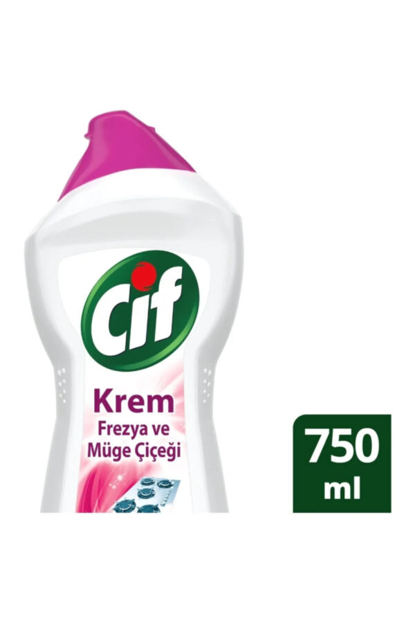 Cif Krem Müge Çiçeği ve Frezya Temizleyici 750 ml