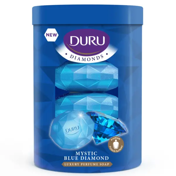 Duru Diamonds Serisi Katı Sabun 4*90 gr - Görsel 2