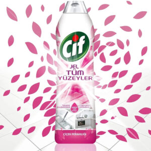 Cif Jel Tüm Yüzeyler Çiçek Ferahlığı Yüzey Temizleyici 750 ml