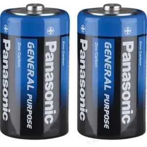 Panasonic Alkalin D Büyük Boy Pil - 2 Adet (XL BOY)