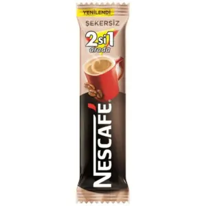 Nescafe 2'si 1 Arada Şekersiz Kahve