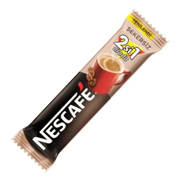 Nescafe 2'si 1 Arada Şekersiz Kahve