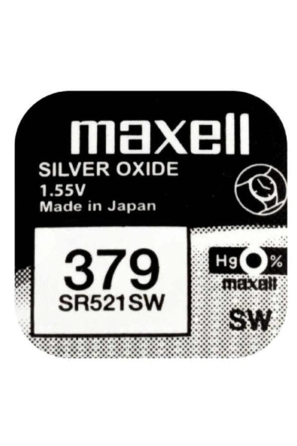 Maxell 379 Sr521sw 1.55v Saat Pili 1 Adet