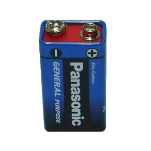 PANASONIC Pil 9v Kare Pil Panasonic-atc Tekli