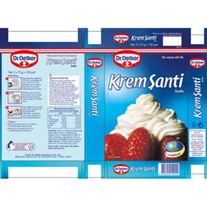 Dr. Oetker Dr.oetker Krem Şanti 2li 150 G Sade