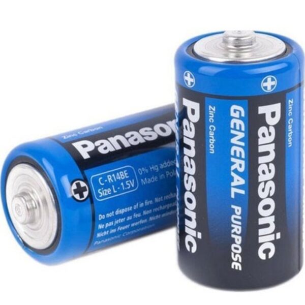 PANASONIC Orta Boy Pil (2 ADET)