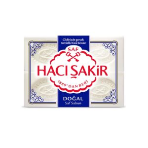 Hacı Şakir Doğal Geleneksel Saf Beyaz Sabun 4x150 gr