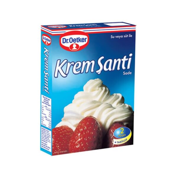 Dr. Oetker Dr.oetker Krem Şanti 2li 150 G Sade