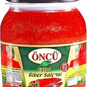 Öncü Tatlı Biber Salçası Cam Pet 1650 gr