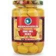 MarmaraBirlik Salamura Kırmızı Biber Dolgulu Yeşil Zeytin 4xl 141 160 Adet kg 400 gr